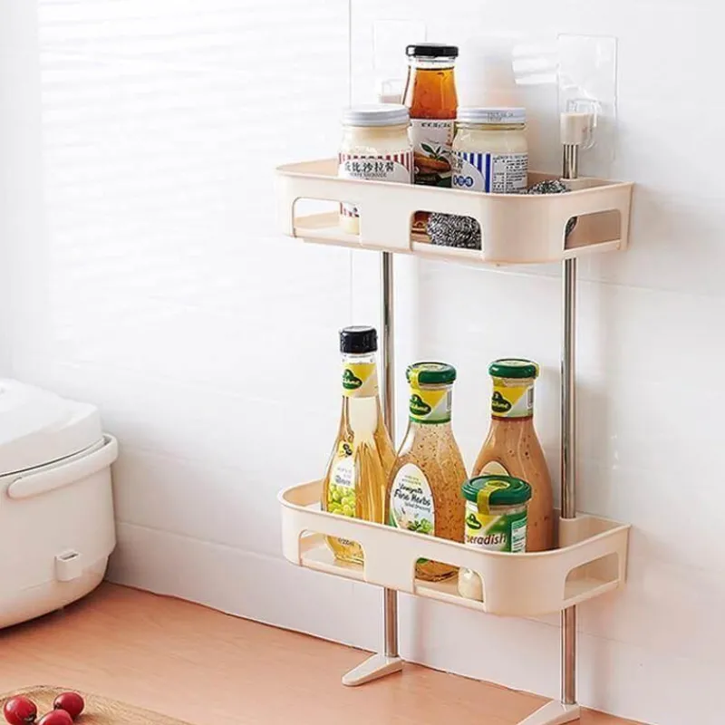 The Blissful Bath Badezimmer-Wandmontiertes Badezimmerregal - Mehrschichtiges Organizer-Aufbewahrungsregal