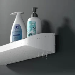 The Blissful Bath Badezimmer-Wandmontiertes Badezimmerregal - Master Storage Organizer