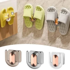 Tranquil Waters Badezimmer-Wandmontiertes Schuhregal – Transparente Organizer-Aufbewahrungslösung