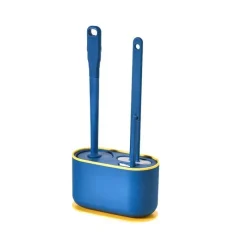 The Blissful Bath Badezimmer-Wandmontiertes Toilettenbürstenset – Platzsparender Badezimmer-Organizer