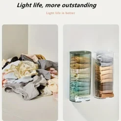 Room to Spare Aufbewahrung Und Organisation-Wand-Organizer – Transparente Hängeaufbewahrung für Unterwäsche