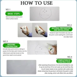 Trail u0026 Beyond Gadgets Für Zuhause|Outdoor & Garten-Wandreparaturrolle – Easy Patch Applicator Tool