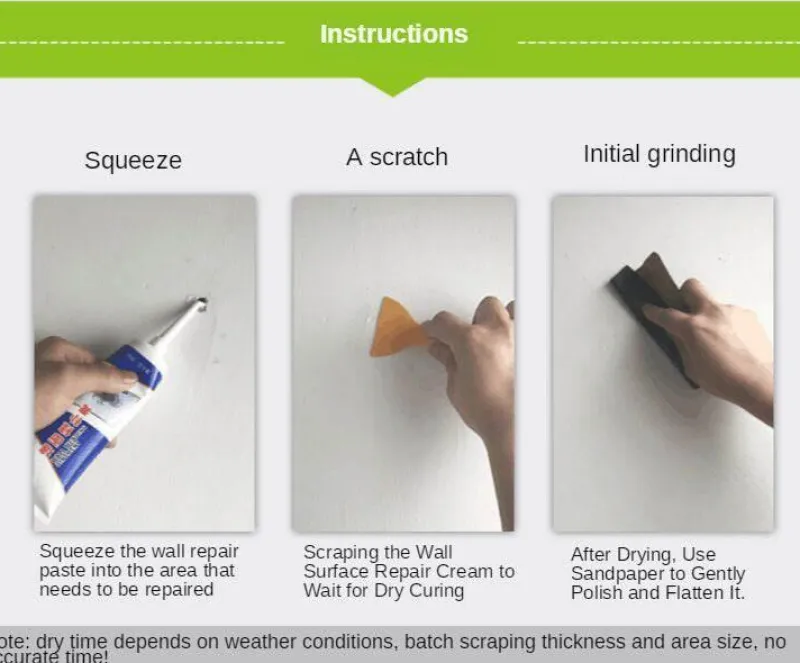 Cozy Living Gadgets Für Zuhause|Heimwerkzeuge-Wandriss-Reparaturpaste – Schnelle Lösung für Schäden im Haus
