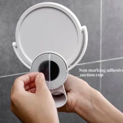 Tranquil Waters Gadgets Für Zuhause|Badezimmer-Wandspiegel mit 3-facher Vergrößerung – elegantes All-Angle-Design