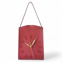 Victoria Queen Wohndeko-Wanduhr aus Leder – Stilvolles Zeitmesser für die Heimdekoration