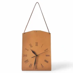 Victoria Queen Wohndeko-Wanduhr aus Leder – Stilvolles Zeitmesser für die Heimdekoration