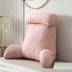 The Decor Haven Gadgets Für Zuhause-Waschbares Latex-Lesekissen – bequemes Stützkissen