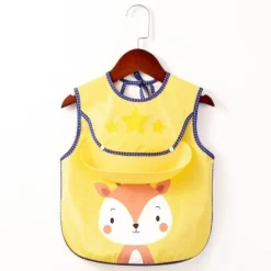 Kinder The Decor Haven Kinderwagen & Zubehör-Wasserdichte Babyschürze mit Tiermuster – süßer Kochkittel für Kinder