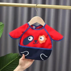 Kinder The Decor Haven Kinderwagen & Zubehör-Wasserdichte Cartoon-Babylätzchen – leicht zu reinigende Lätzchen zum Füttern von Kindern