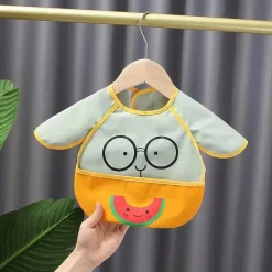 Kinder The Decor Haven Kinderwagen & Zubehör-Wasserdichte Cartoon-Babylätzchen – leicht zu reinigende Lätzchen zum Füttern von Kindern