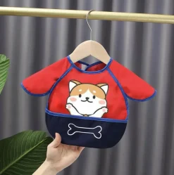 Kinder The Decor Haven Kinderwagen & Zubehör-Wasserdichte Cartoon-Babylätzchen – leicht zu reinigende Lätzchen zum Füttern von Kindern