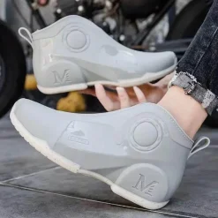 Herren Decor Herrenschuhe-Wasserdichte Cyberpunk-Gummistiefel – rutschfeste Gummischuhe