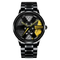 Wild u0026 Free Gear Autozubehör|Automobilindustrie-Wasserdichte Herrenuhr – Autofelgen-Design