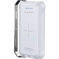 Gear Up u0026 Go Camping-Werkzeuge|Outdoor-Gadgets-Wasserdichte LED-Powerbank - Tragbares Ladegerät mit kabellosem Laden