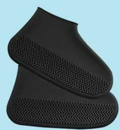 Gear Up u0026 Go Camping-Werkzeuge|Outdoor-Gadgets-Wasserdichte Silikon-Überschuhe – wiederverwendbar, 2er-Pack