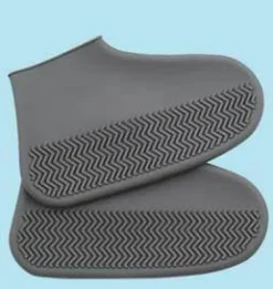 Gear Up u0026 Go Camping-Werkzeuge|Outdoor-Gadgets-Wasserdichte Silikon-Überschuhe – wiederverwendbar, 2er-Pack