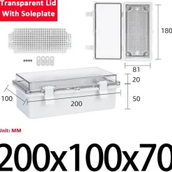 The Outdoor Vault Heimwerkzeuge|Outdoor & Garten-Wasserdichte Steckdosenbox für den Außenbereich – regenfeste Steckdosenabdeckung