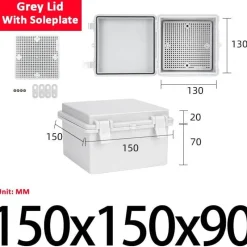 The Outdoor Vault Heimwerkzeuge|Outdoor & Garten-Wasserdichte Steckdosenbox für den Außenbereich – regenfeste Steckdosenabdeckung