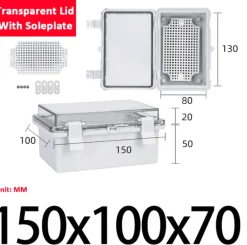 The Outdoor Vault Heimwerkzeuge|Outdoor & Garten-Wasserdichte Steckdosenbox für den Außenbereich – regenfeste Steckdosenabdeckung