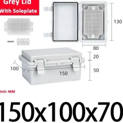 The Outdoor Vault Heimwerkzeuge|Outdoor & Garten-Wasserdichte Steckdosenbox für den Außenbereich – regenfeste Steckdosenabdeckung