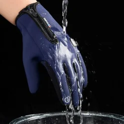 Wilderness Haven Fahrräder & Verkehr|Camping-Werkzeuge-Wasserdichte Touchscreen-Winterhandschuhe – Thermische Wärme und Schutz