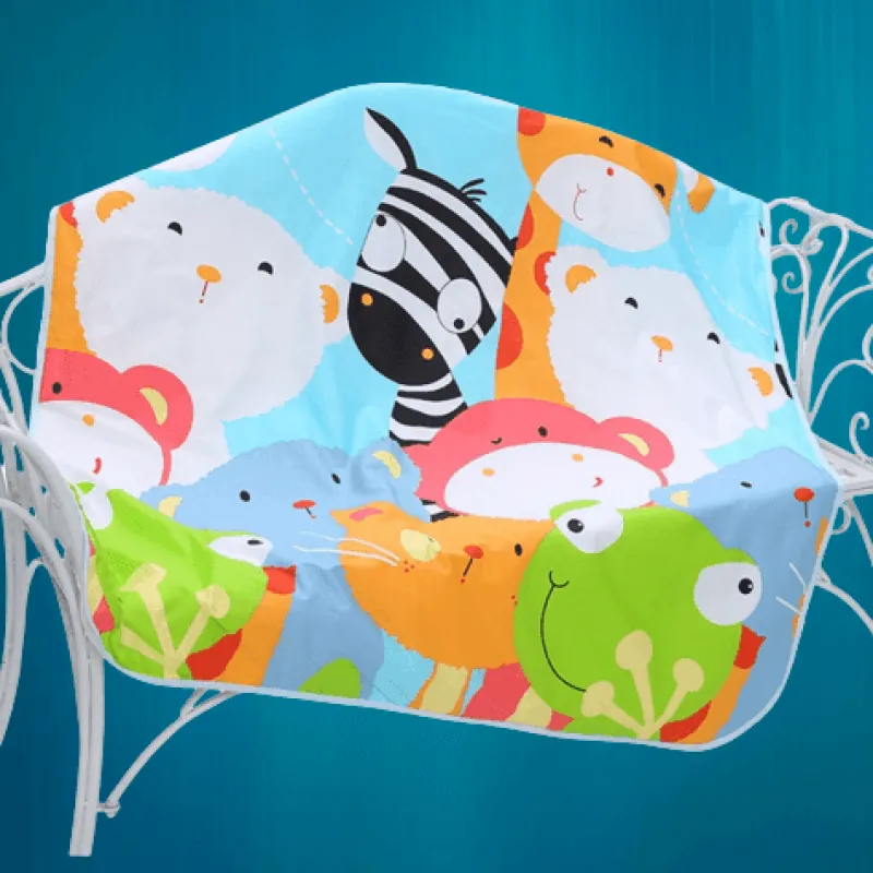 Kinder The Decor Haven Kinderwagen & Zubehör-Wasserdichte Wickelunterlage - Wiederverwendbares Cartoon-Design