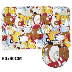 Kinder The Decor Haven Kinderwagen & Zubehör-Wasserdichte Wickelunterlage - Wiederverwendbares Cartoon-Design