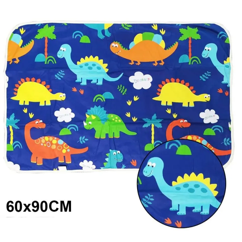 Kinder The Decor Haven Kinderwagen & Zubehör-Wasserdichte Wickelunterlage - Wiederverwendbares Cartoon-Design