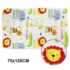 Kinder The Decor Haven Kinderwagen & Zubehör-Wasserdichte Wickelunterlage - Wiederverwendbares Cartoon-Design