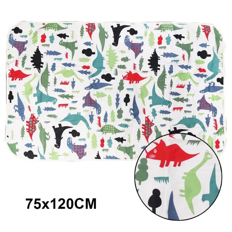 Kinder The Decor Haven Kinderwagen & Zubehör-Wasserdichte Wickelunterlage - Wiederverwendbares Cartoon-Design