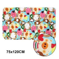 Kinder The Decor Haven Kinderwagen & Zubehör-Wasserdichte Wickelunterlage - Wiederverwendbares Cartoon-Design