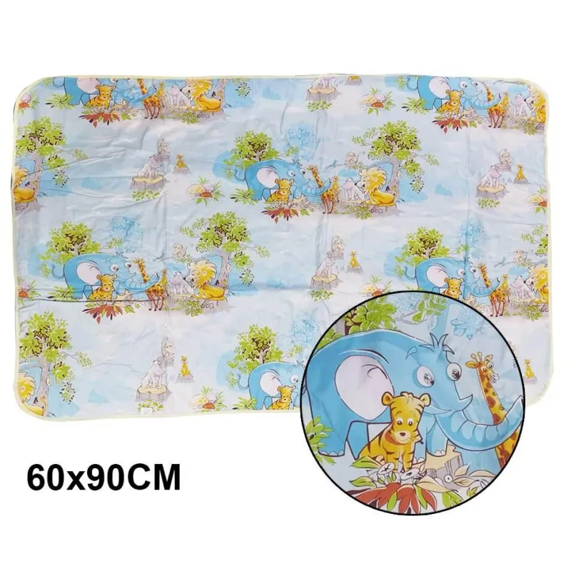 Kinder The Decor Haven Kinderwagen & Zubehör-Wasserdichte Wickelunterlage - Wiederverwendbares Cartoon-Design