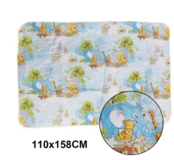 Kinder The Decor Haven Kinderwagen & Zubehör-Wasserdichte Wickelunterlage - Wiederverwendbares Cartoon-Design