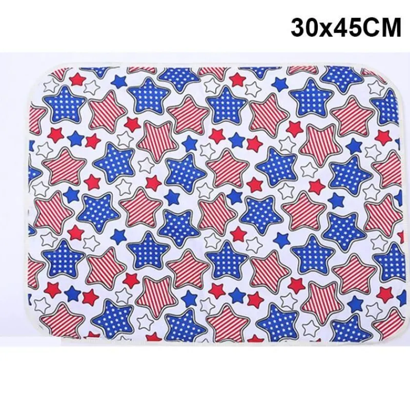 Kinder The Decor Haven Kinderwagen & Zubehör-Wasserdichte Wickelunterlage - Wiederverwendbares Cartoon-Design