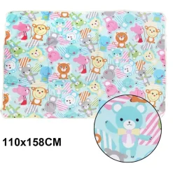 Kinder The Decor Haven Kinderwagen & Zubehör-Wasserdichte Wickelunterlage - Wiederverwendbares Cartoon-Design