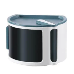 The Blissful Bath Badezimmer-Wasserdichter Badezimmer-Organizer ohne Bohren – Zubehörhalter