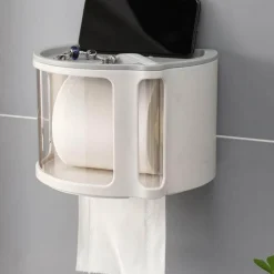 The Blissful Bath Badezimmer-Wasserdichter Badezimmer-Organizer ohne Bohren – Zubehörhalter