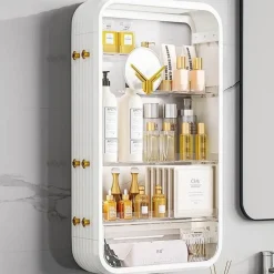 Tranquil Waters Badezimmer|Küche & Esszimmer-Wasserdichter Badezimmer-Organizer – staubdichte Aufbewahrungslösung