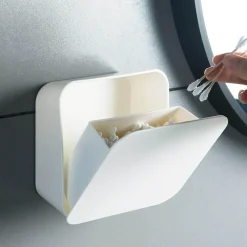 The Blissful Bath Badezimmer-Wasserdichter Badezimmer-Organizer – Wandmontiertes Lagerregal