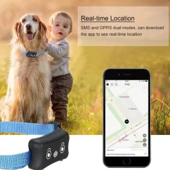 Decor Haustierzubehör-Wasserdichter GPS-Haustier-Tracker – Echtzeit-Ortungshalsband für Hunde und Katzen