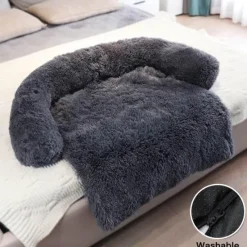 Decor Haustierzubehör|Haustierbetten-Wasserdichter großer Plüsch-Sofabezug für Haustiere – Bettschutz