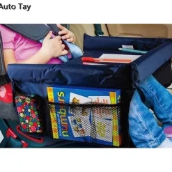 Kinder The Decor Haven Autozubehör|Automobilindustrie-Wasserdichter Snacktisch für Kinder – Baby-Snack-Ständer