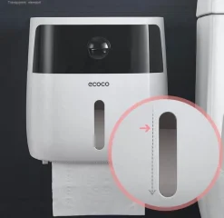 The Blissful Bath Badezimmer-Wasserdichter Toilettenpapierhalter - Badezimmer-Aufbewahrungs-Organizer