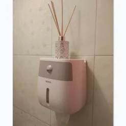The Blissful Bath Badezimmer-Wasserdichter Toilettenpapierhalter - Badezimmer-Aufbewahrungs-Organizer