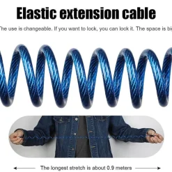 Wild u0026 Free Gear Autozubehör|Automobilindustrie-Wasserdichtes Fahrradhelmschloss – Sicheres Fahrradzubehör