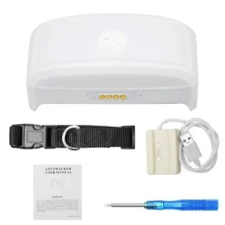 Decor Haustierzubehör-Wasserdichtes GPS-Tracker-Halsband für Haustiere – Standort-Tracker für Hunde und Katzen