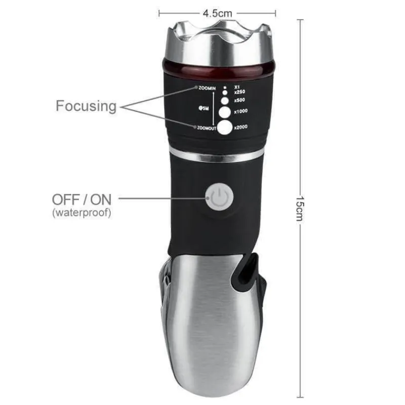 Roam Ready Outdoor-Artikel|Outdoor-Gadgets-Wasserdichtes LED-Campinglicht – Multifunktionales Outdoor-Werkzeug