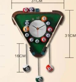 Comfort u0026 Style Wohndeko-Wasserfeste Pooluhr – Moderne, stilvolle Uhr