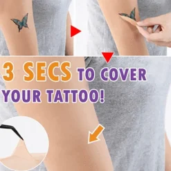The Relaxation Nook Frauenpflege|Körperpflege-Wasserfeste Tattoo-Abdeckaufkleber - Lösungen zur Körperabdeckung
