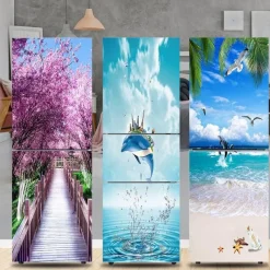 The Culinary Kit Küche & Esszimmer-Wasserfester selbstklebender Kühlschrankaufkleber – stilvolles Küchendekor